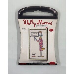 Vintage Dolly Mamas Janlynn Senior Moment Counted Cross Stitch 019-0409